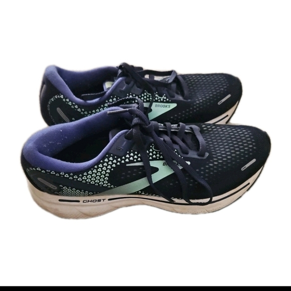 Brooks Women's Blue Ghost 14 Cushioned Narrow Comfort (2A) Running Shoe 7.5 - Picture 5 of 15